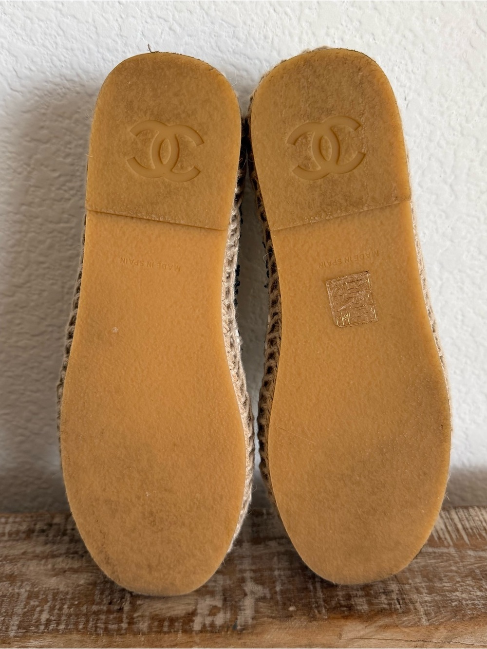 CHANEL Espadrilles Tweed & Sequin - Picture 4 of 12